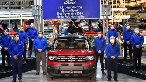 Ford inicia la producción del Bronco Sport en México