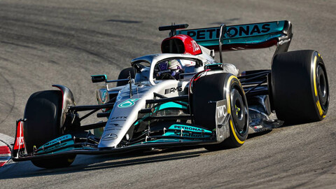 F1 2022: Lewis Hamilton fue el mejor en los test en Barcelona