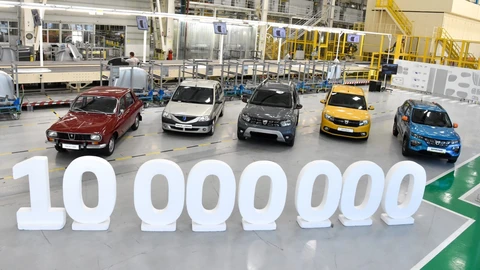La marca rumana Dacia llega a 10 millones de vehículos producidos en su historia