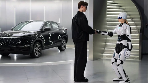 Aimoga: el vendedor de autos robotizado de Omoda y Jaecoo