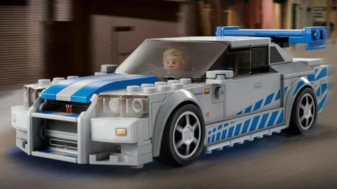Nissan Skyline R34 GT-R de Paul Walker llegó al mundo Lego