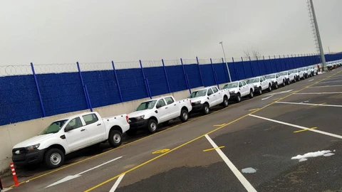 50 Ford Ranger son donadas a Ucrania