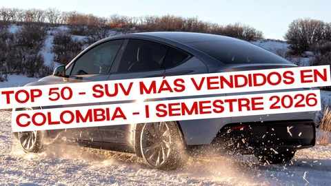Top 50 – SUV más vendidos en Colombia durante el primer semestre de 2026