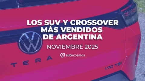 Los SUV y crossover más vendidos de Argentina en noviembre de 2025