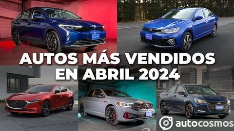 Los 10 autos más vendidos en abril 2024