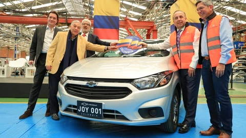 GM Colmotores comenzó a ensamblar el Chevrolet Joy para la región