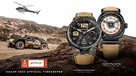 Rebellion honra la reciente edición del Dakar con un espectacular reloj