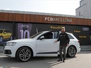 Messi y compañía prueban el Q2 y se llevan su nuevo Audi a casa