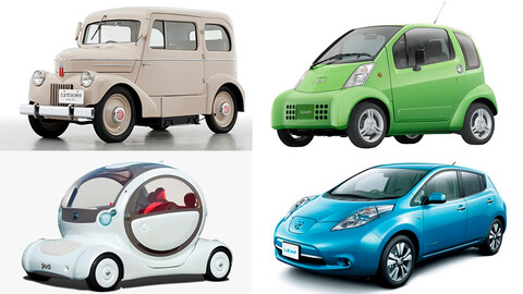 Estos autos Nissan anticiparon el futuro eléctrico de la marca