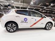 El nuevo Nissan LEAF trabaja de taxi en Madrid