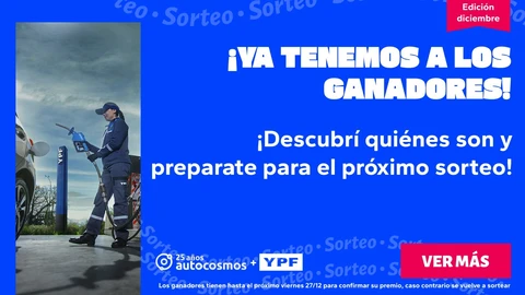 Ya están los ganadores del sorteo: Ahorrá en tu tanque con Autocosmos