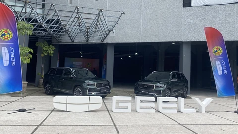 Geely entrega 15 vehículos al Club América como parte de su patrocinio
