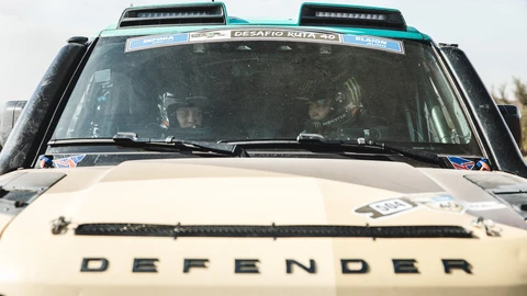 Land Rover Defender en el Desafío Ruta 40