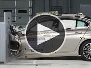 Video: Gran resultado para el BMW Serie 5 en las pruebas del IIHS