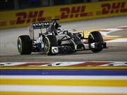 F1 GP de Singapur ganan Hamilton y Mercedes