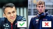F1 2019: Gasly vuelve a Toro Rosso y Albon asciende a Red Bull