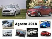 Los 10 autos más vendidos en Argentina en agosto de 2018