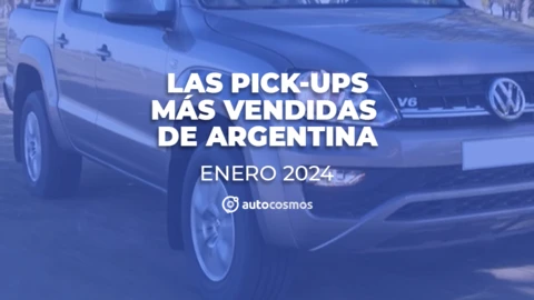 Las pick up más vendidas de Argentina en enero de 2024