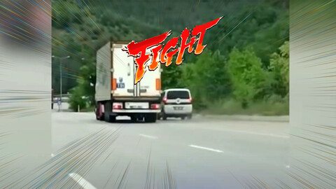 Video: FIAT Qubo pelea contra un camión ¿Quién gana?