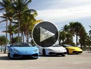 Video: Lamborghini Huracán LP 610-4 Spyder en las calles de Miami