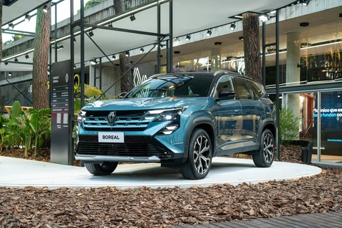 Renault anticipa el Boreal en la costa Argentina