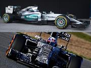 F1: Mercedes-Benz y Red Bull presentan sus monoplazas para el 2015