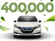 Nissan LEAF vende más de 400,000 unidades en todo el mundo