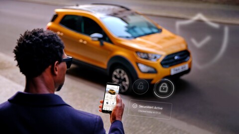Ford crea una aplicación que alerta cuando el automóvil intenta ser robado al estar estacionado