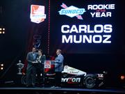 Carlos Muñoz, Novato del Año en la IndyCar 2014	