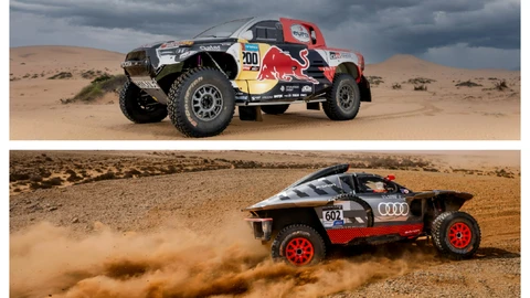 Audi y Toyota están listos para el Dakar 2023