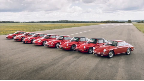 Un recorrido por los autos que definieron la historia del Porsche 911