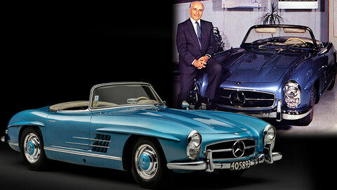 Sale a subasta el Mercedes-Benz 300 SL Roadster favorito de Fangio