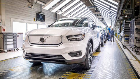 Volvo inicia la producción del XC40 Recharge en Bélgica