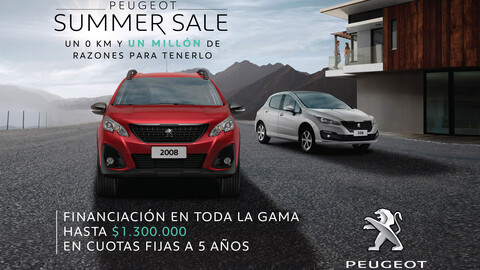 Peugeot continúa con el Summer Sale y sus promociones