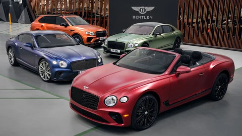 Bentley incrementa la gama de pinturas mate para personalizar