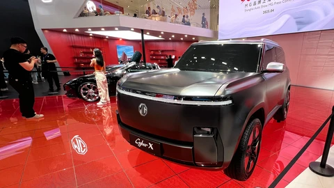 Shanghai 2025: el MG Cyber X nos muestra las ambiciones de la marca