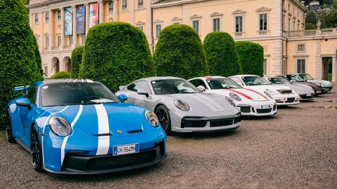 Modelos icónicos del Museo Porsche en el Fuori Concorso 2023