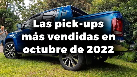 Las pick-ups más vendidas en Argentina en octubre de 2022