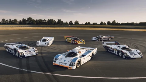 Porsche celebra los 40 años del 956, el auto de carreras del siglo