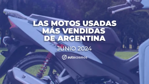 Las motos usadas más vendidas de Argentina en junio y la primera mitad de 2024