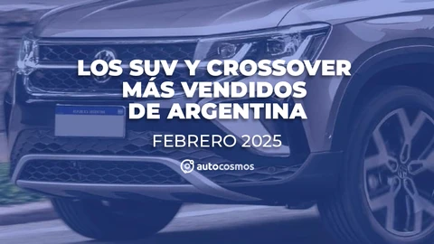 Los SUV y crossover más vendidos de Argentina en febrero de 2025