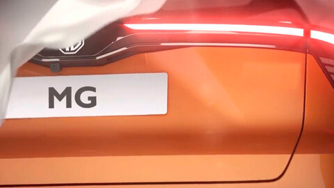 MG revela el teaser de un nuevo auto eléctrico