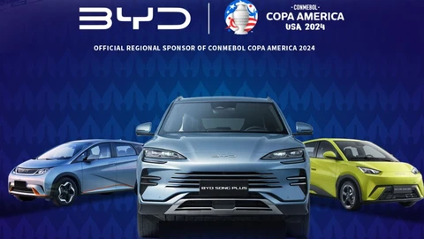 BYD se convierte en el patrocinador oficial de la Conmebol Copa América USA 2024