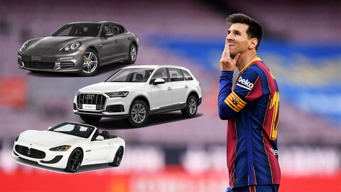 Messi se va del Barcelona, ¿qué hará con sus autos?