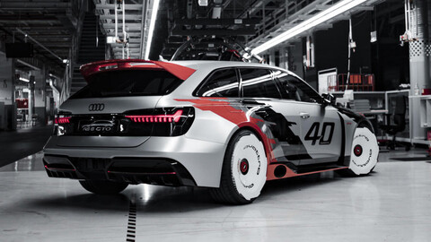 Audi RS6 GTO, un increíble y brutal tributo a las glorias de IMSA