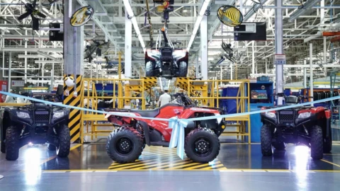 Honda empezó a producir cuatriciclos en Argentina