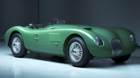 70 años después, el icónico auto de carreras C-Type de Jaguar vuelve a producirse