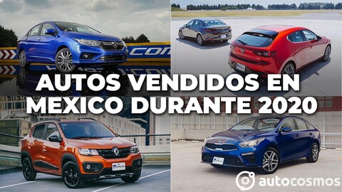 Los autos más vendidos en México durante 2020