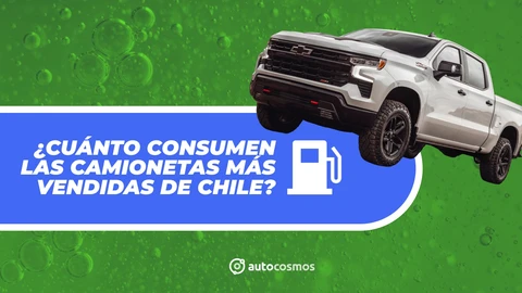 ¿Cuánto consumen las camionetas más vendidas de Chile?