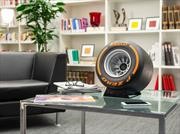 iXOOST y Pirelli Design diseñan un parlante premium con forma de neumático de F1